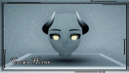 Crown Horns 3D Model