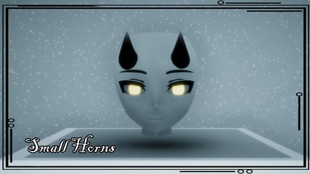 Small Horns 3D Model