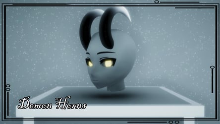 Demon Horns 3D Model