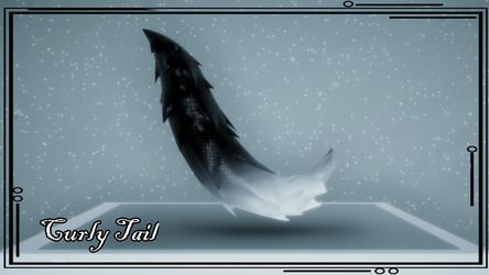 Curly Tail 3D Model