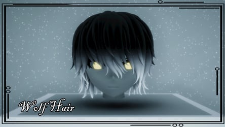 Wolf Hair 3D Model