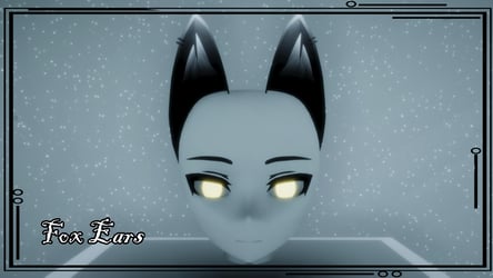Fox Ears 3d Model