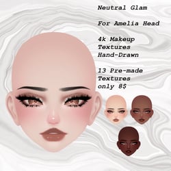 Neutral Glam Amelia Head
