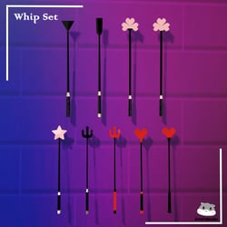 Whip Set (Rigged)