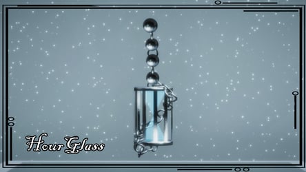HourGlass Earring 3D Model