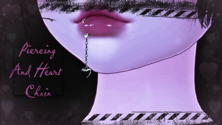 ౨ৎ Piercing And Heart Chain ౨ৎ