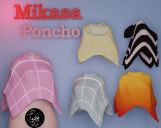 🌺Cozy Poncho🌺(Nitro free, 10+ Textures)
