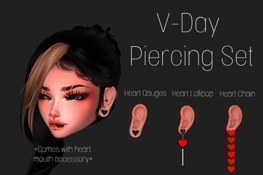 "Hearts" - Valentine's Day Jewelry Set - NITRO