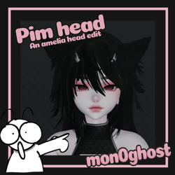 ‎𐙚Pim head (Amelia head edit) ꩜ .ᐟ