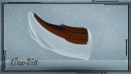 Deer Tail 3D Model