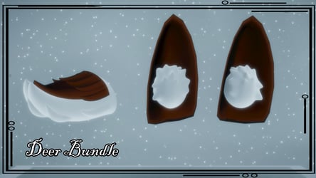 Deer Bundle 3D Model