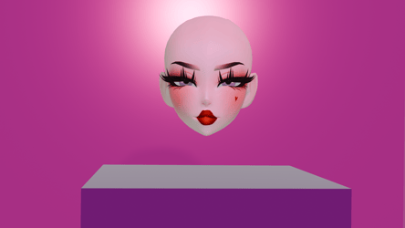 valentines makeup(nessy head)