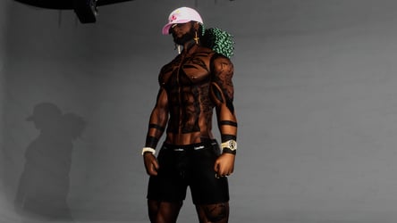 Blackout Lotus Texture