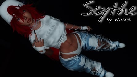 ♡ Scythe ♡ (VRChat Avatar) (GOGO)