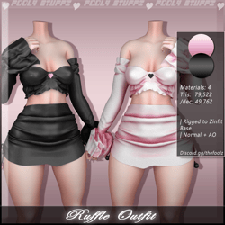 Ruffle Outfit ♡ [Commercial Use]