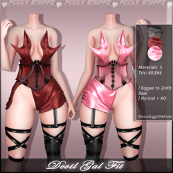 Devil Gal Fit ♡ [Commercial Use]