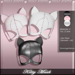 kitty Mask ♡ [Commercial Use]