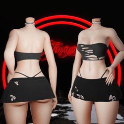 Ripped Outfit Set (Free In Nitro)