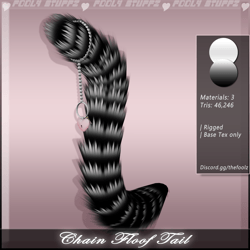 Chain Floof Tail ♡ [Commercial Use]