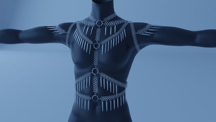 Male Chained Suit