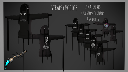 ♨ Strappy Hoodie