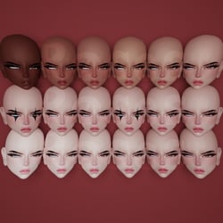 Spark | Amelia Head Texture | 4K