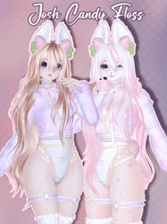Josh Candy Floss (HUMAN + FURRY)