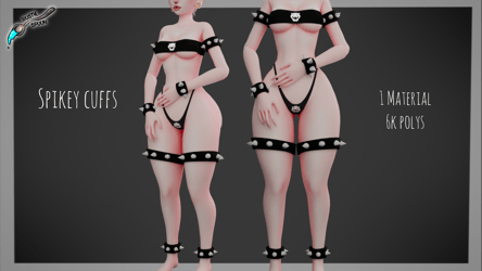 ♨ Spikey Cuffs