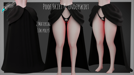 ♨ Poof Skirt & Underskirt