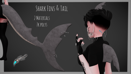 ♨ Shark Fin & Tail