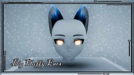BigFluffy Ears 3D model