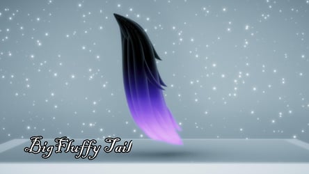 BigFluffy Tail 3D Model