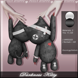 Darkness Kitty ♡ [Commercial Use]