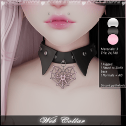 Web Collar ♡ [Commercial Use]