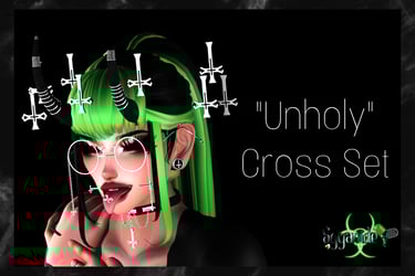 "Unholy" Cross Set