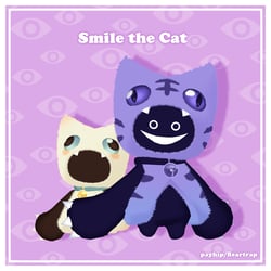 Smile the Cat || VRC Asset (Follower + Plushie)