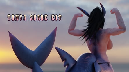 TANYA'S SHARK KIT - 3D Model Asset