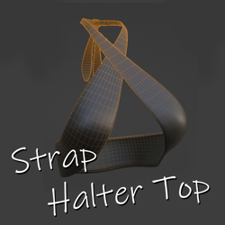 Strap Halter Top