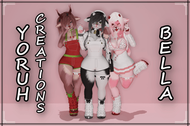 Bella [Cow, goat, deer 3.0 base vrchat] 
