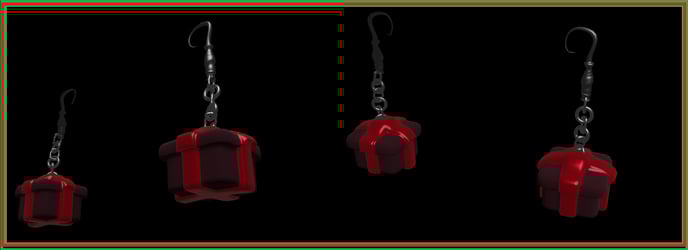 Gift Box Earrings