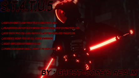 ST4TU5 SFW Cyber Male Assassin 3.0 PC ONLY