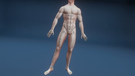 Cyberpunk Texture For RP male Zinpia