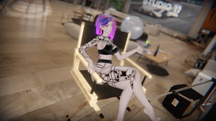 Skull Texture for Female Pandaabear Heels/FlatFoot