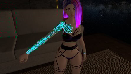 Tribal Texture for Pandaabear female base [Heels and Flat Foot]