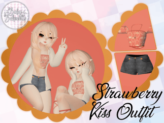 ♡ Strawberry Kiss Outfit ♡