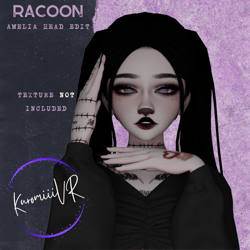 ღ Racoon Head Edit ღ