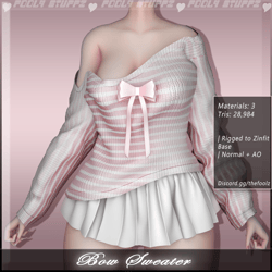 Bow Sweater ♡ [Commercial Use]