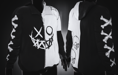 hoodie n jacket. 