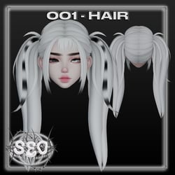' 001 ' - hair