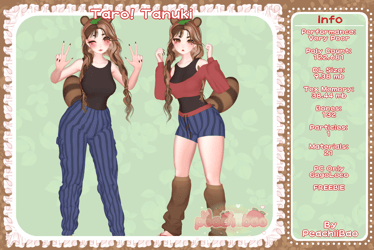 Taro! Tanuki FREEBIE (3.0 VRChat Avatar) SFW / PC Only
